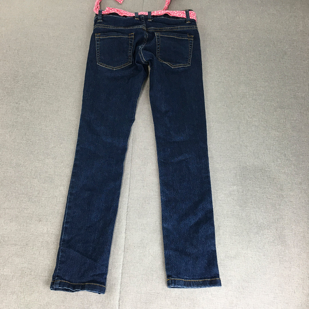 United Colors Of Benetton Kids Girls Skinny Jeans Youth Size L (W24 x L26)