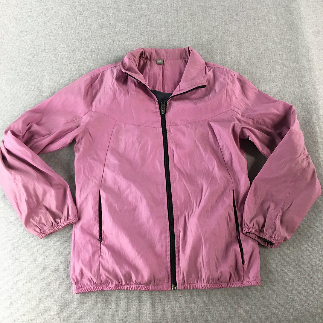 KTM CTY Womens Jacket Size M Pink Zip-Up Pockets Windbreaker Coat