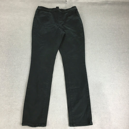 Regatta Womens Skinny Jeans Size 12 Black Stretch Denim