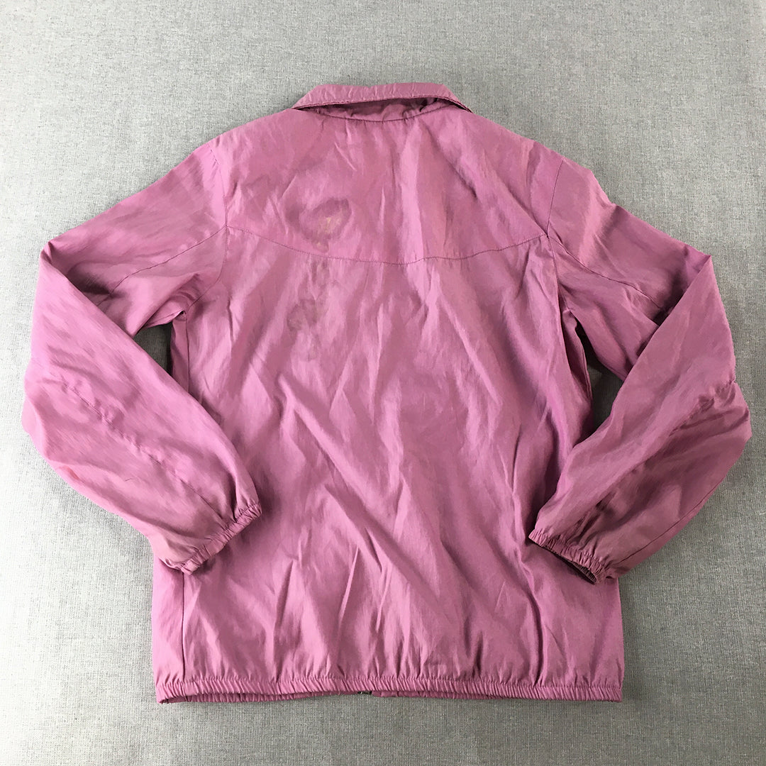 KTM CTY Womens Jacket Size M Pink Zip-Up Pockets Windbreaker Coat