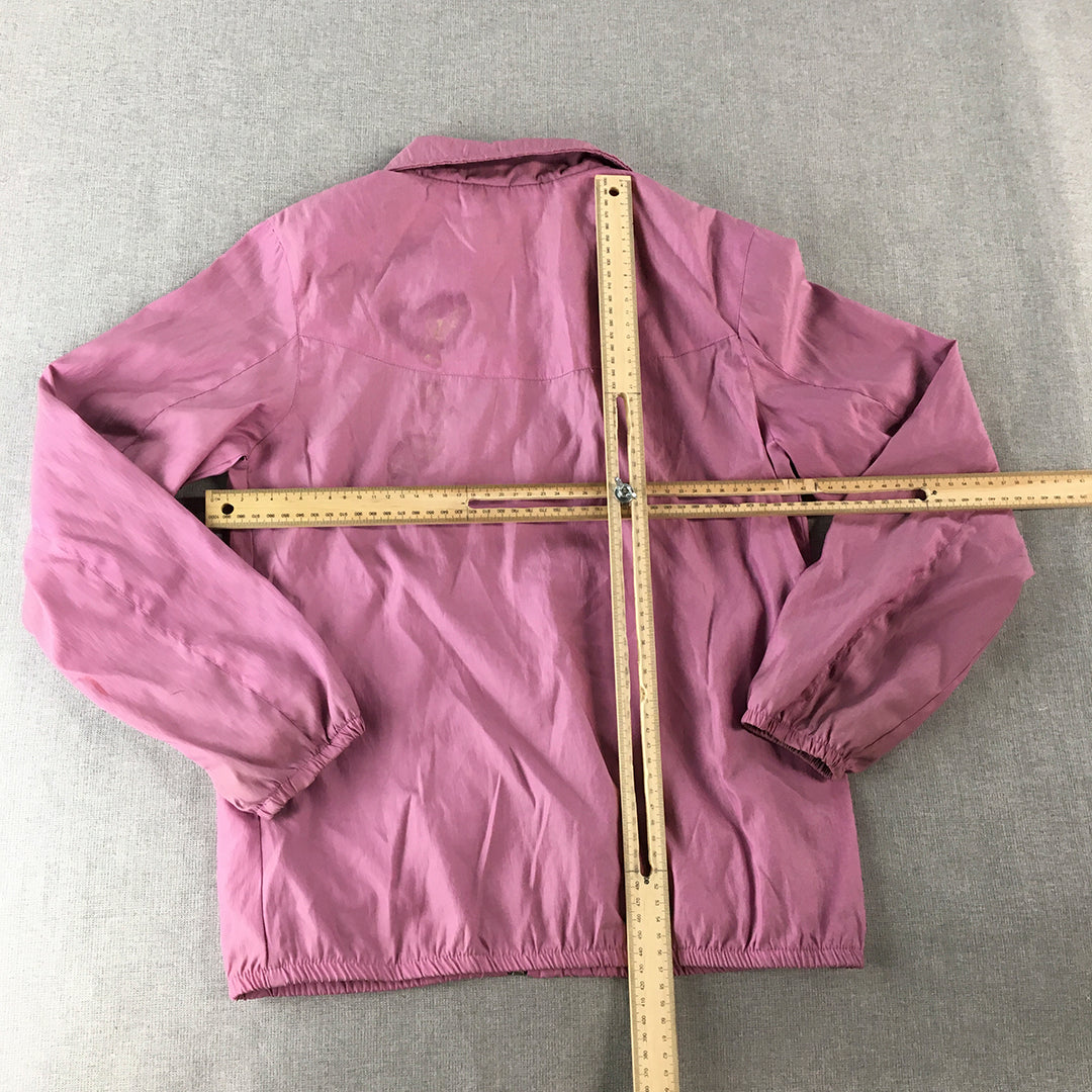 KTM CTY Womens Jacket Size M Pink Zip-Up Pockets Windbreaker Coat