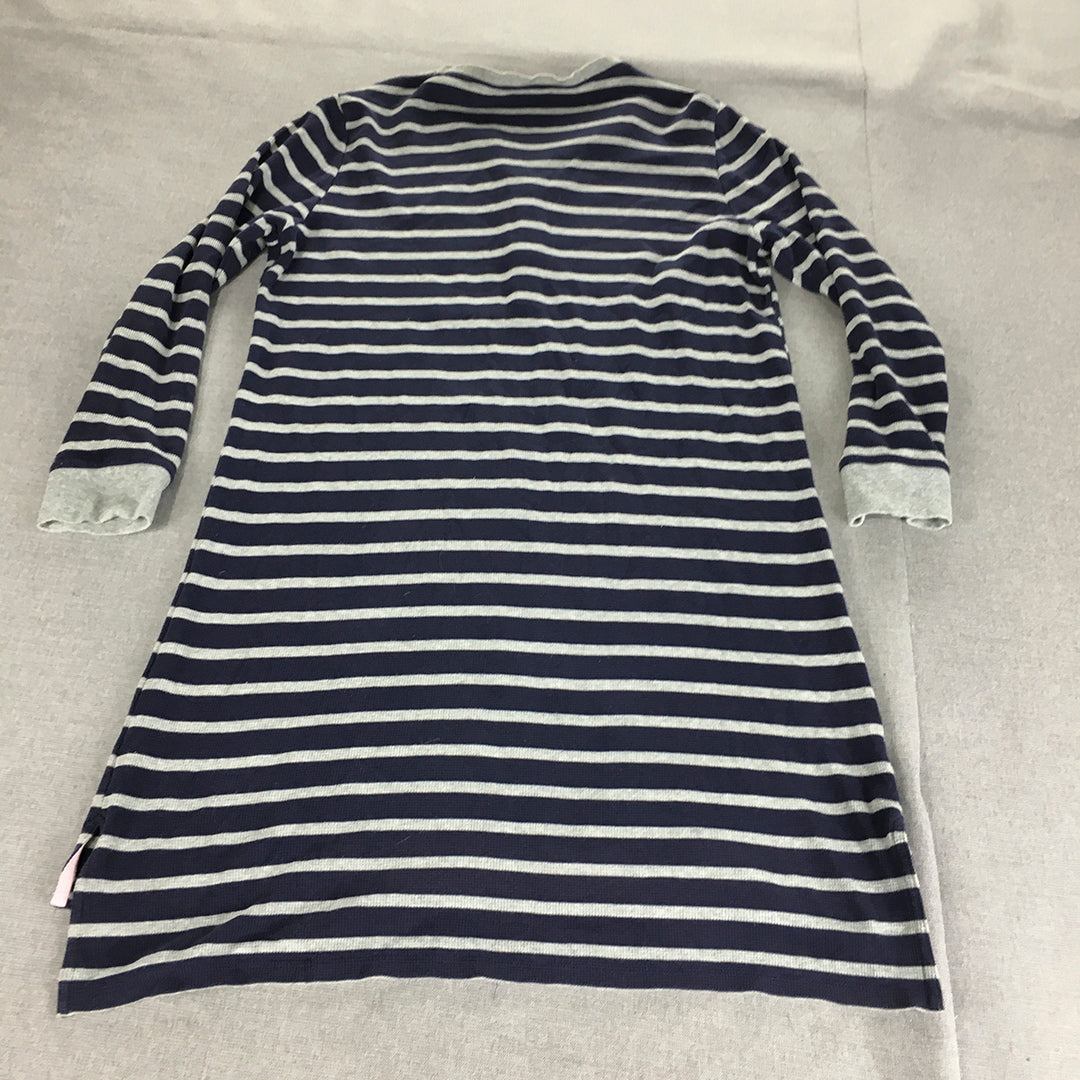 Peter Alexander Womens Sleep Dress Size XL Blue Striped Night Gown