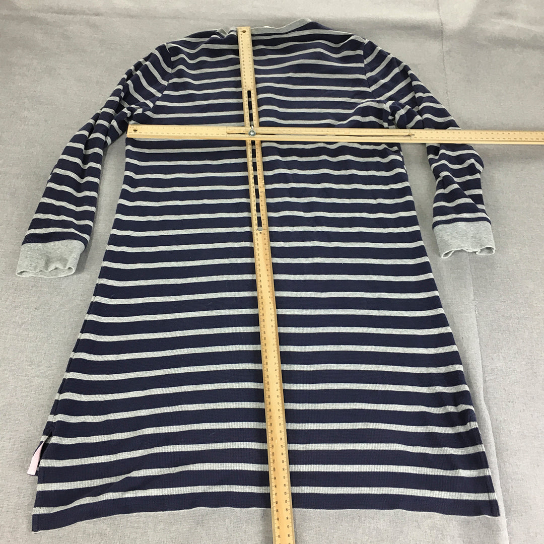 Peter Alexander Womens Sleep Dress Size XL Blue Striped Night Gown