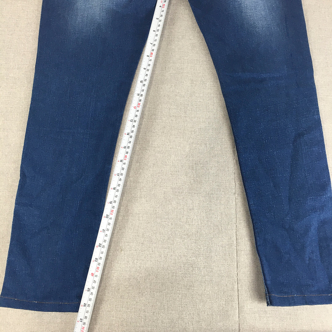 Roadster Womens Skinny Jeans Size 30 (W30 x L27) Blue Stetch Denim