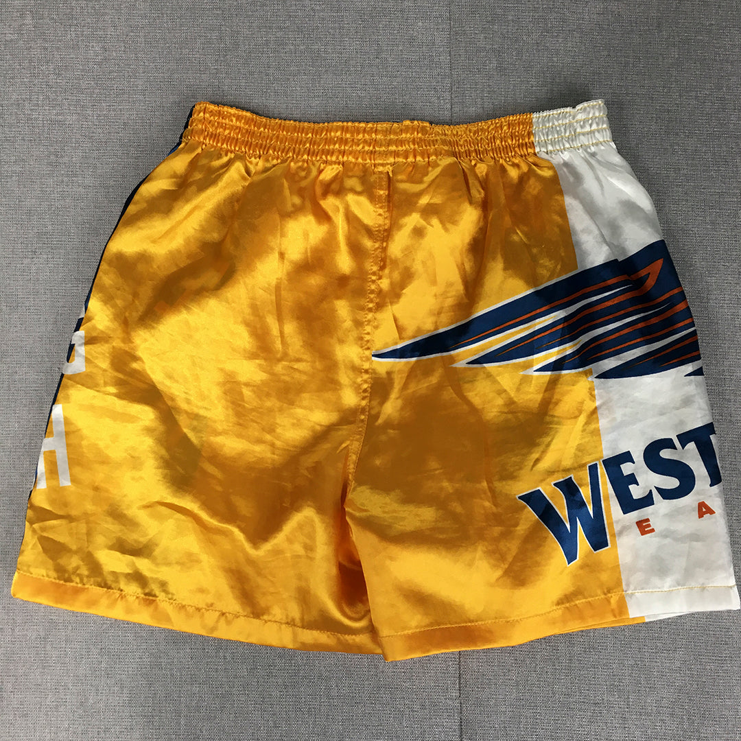 West Coast Eagles Kids Boys Sleep Shorts Size 10 AFL Football Pajama