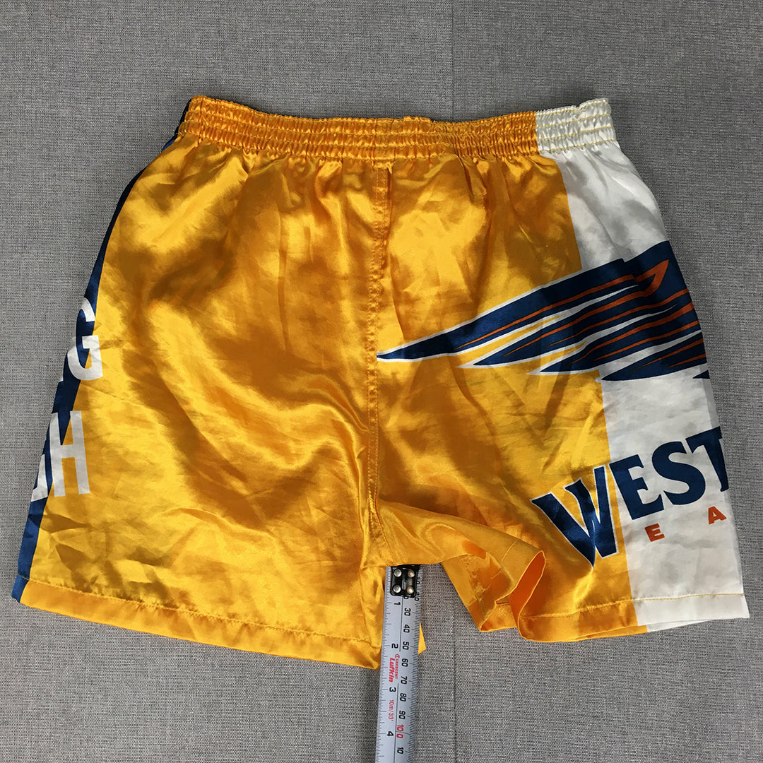 West Coast Eagles Kids Boys Sleep Shorts Size 10 AFL Football Pajama