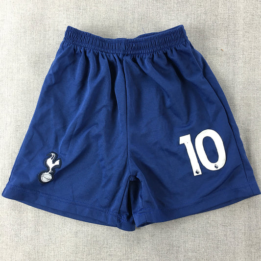 Tottenham Hotspur FC Boys Shorts Size 2 - 3 Years Toddler Blue Football