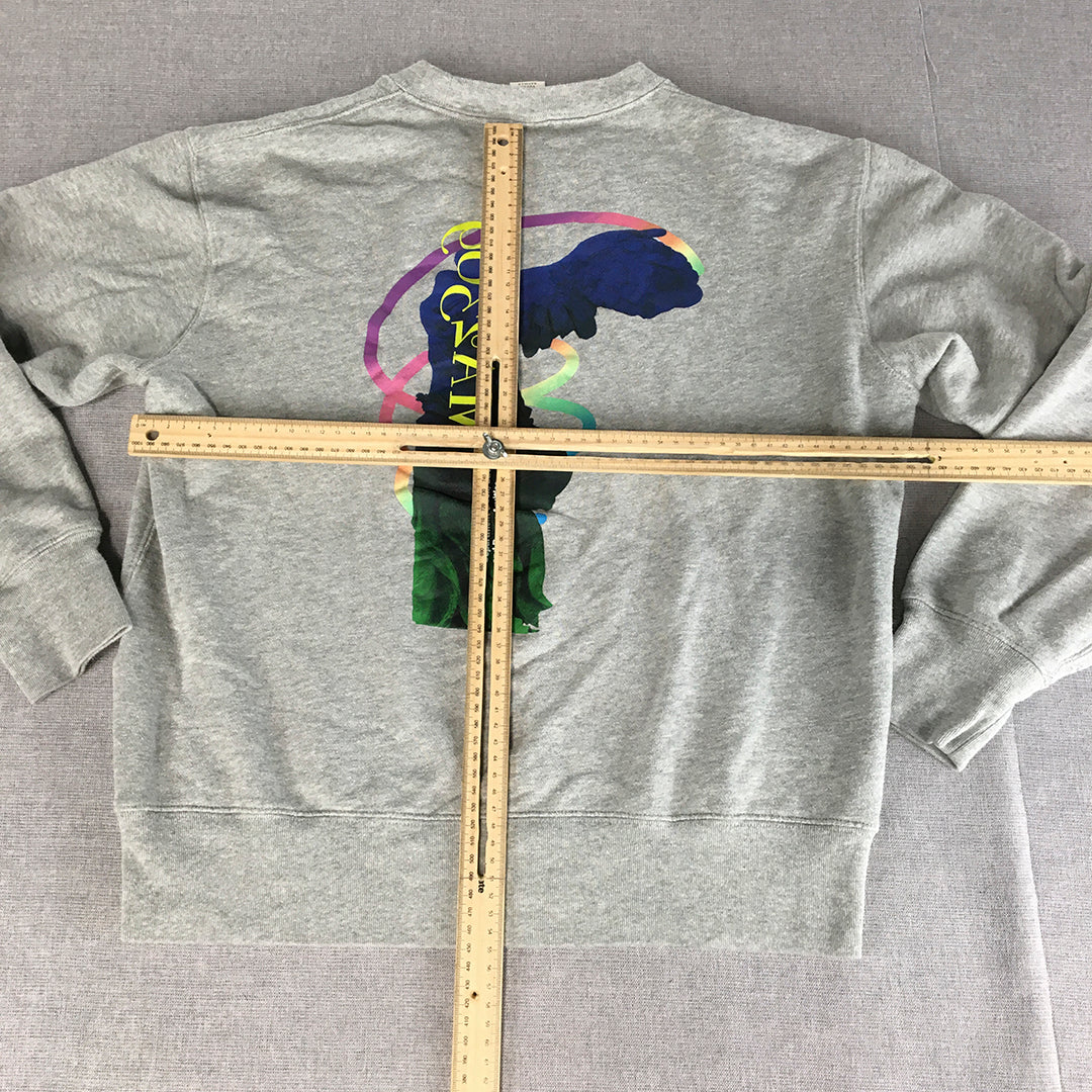 Uniqlo UT x Musee Du Louvre Sweater Size S Peter Saville Grey Art Jumper