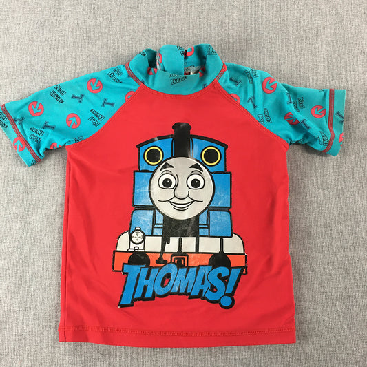 Thomas The Tank Engine & Friends Baby Boys Rash Vest Size 1 - 2 Years Rashie