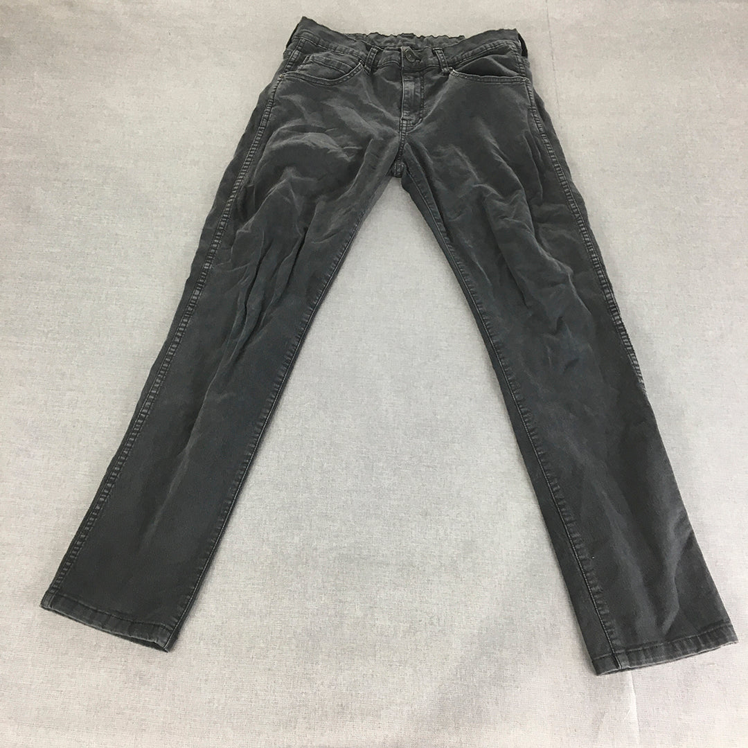 Dr Denim Womens Skinny Jeans Size 28 (W28 x L28) Black Stretch Denim