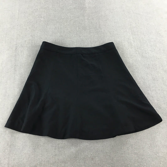 2ME Womens A-Line Mini Skirt Size 27 Black