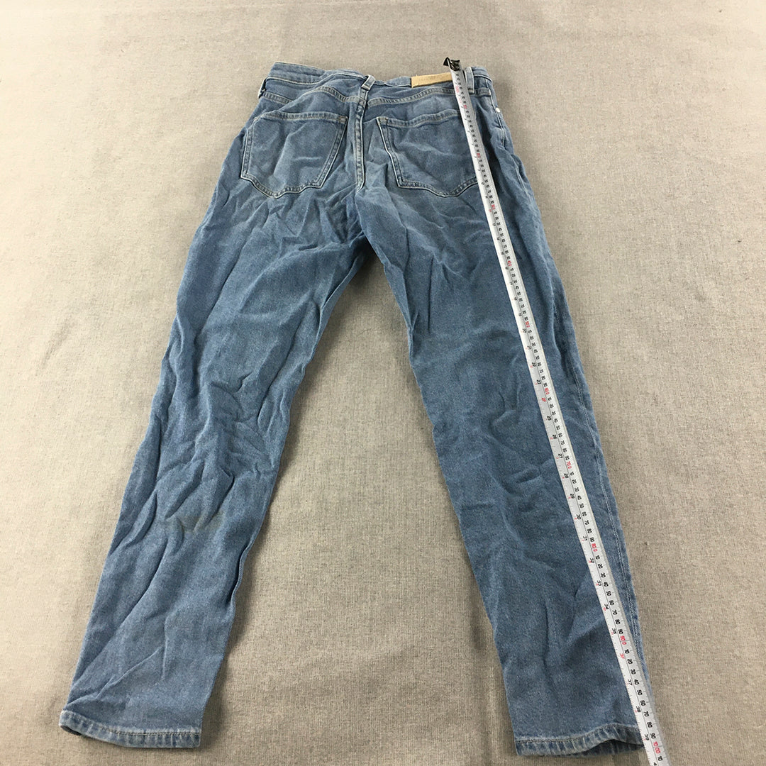 Tommy Hilfiger Womens Mom Jeans Size 28 Blue Light Wash Denim