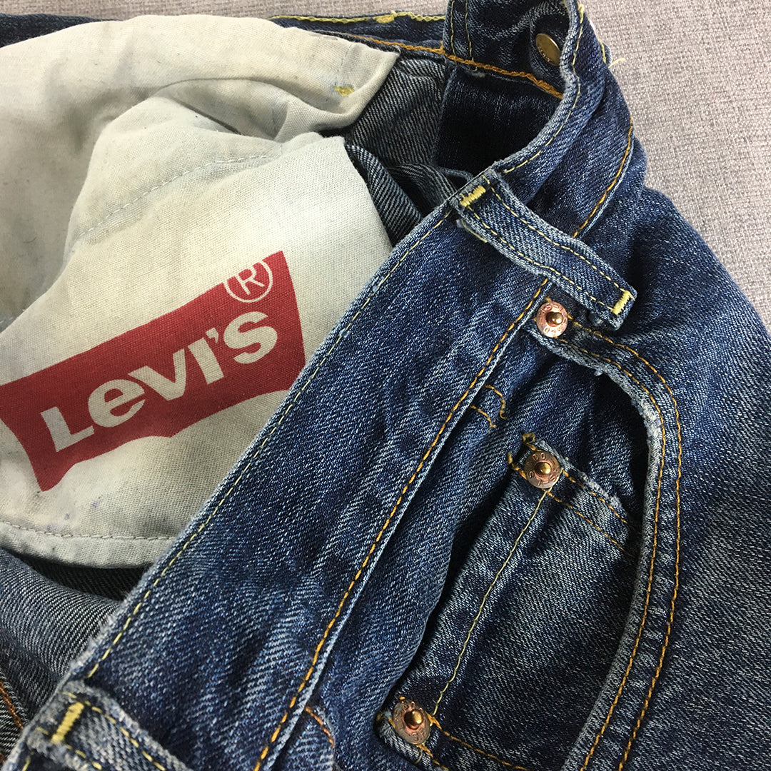 Levi's 531 Jeans Size 34 x 34 - Measures W32 x L26 Blue Dark Wash Straight