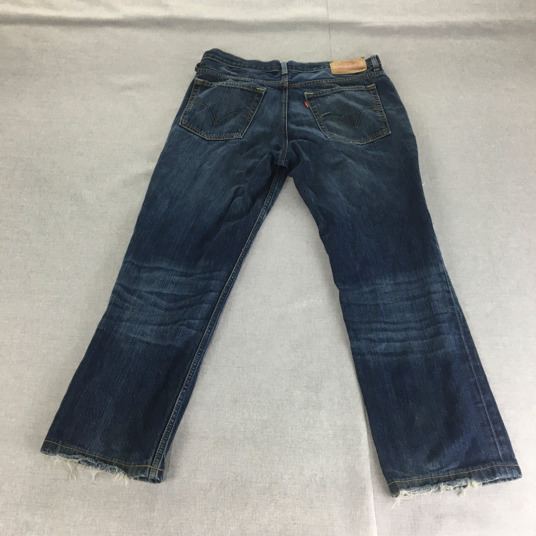 Levi's 531 Jeans Size 34 x 34 - Measures W32 x L26 Blue Dark Wash Straight