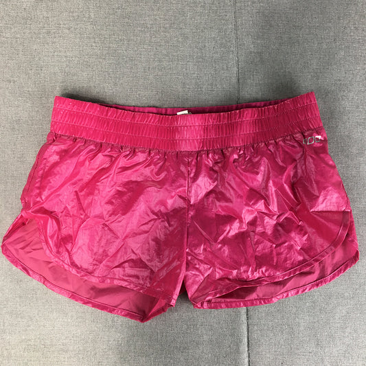 Lorna Jane Womens Shorts Size XS Pink Elastic Waist Running Gym Activewear