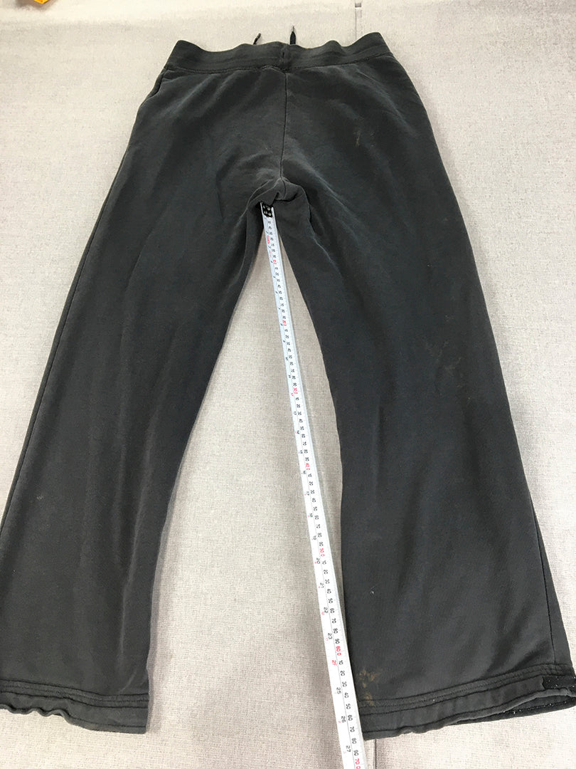 Nike Mens Tracksuit Pants Size S Black Logo Drawstring Elastic Waist Jogger