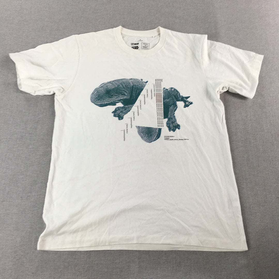 Uniqlo x Star Wars Mens T-Shirt Size M White Short Sleeve Tee