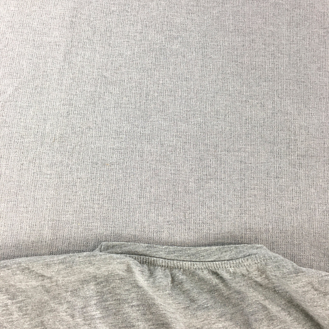 Zara Man T-Shirt Size L Grey Short Sleeve Crew Neck Tee