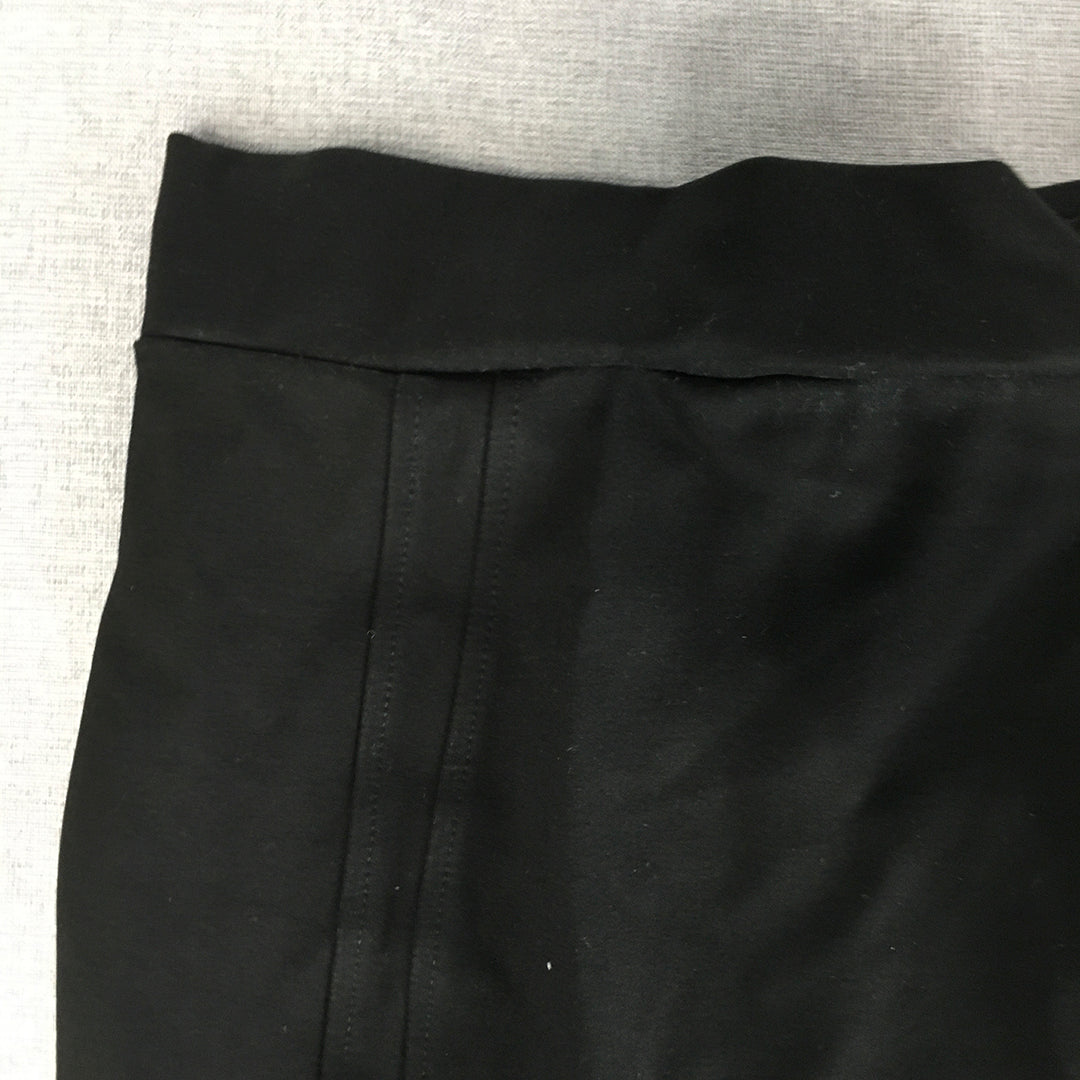 Review Womens Pencil Skirt Size 6 Black Straight