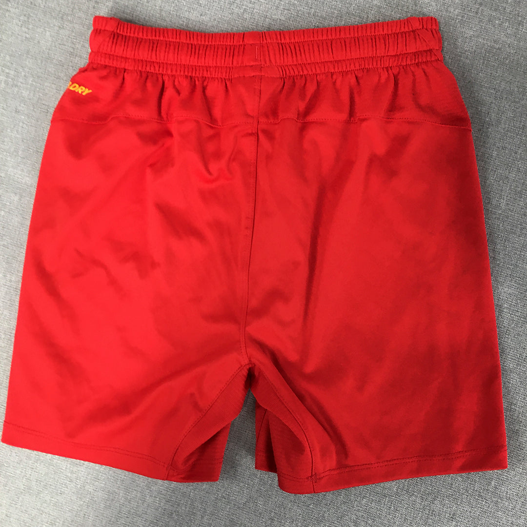 Liverpool FC Kids Boys Shorts Size 10 Years Red New Balance LFC