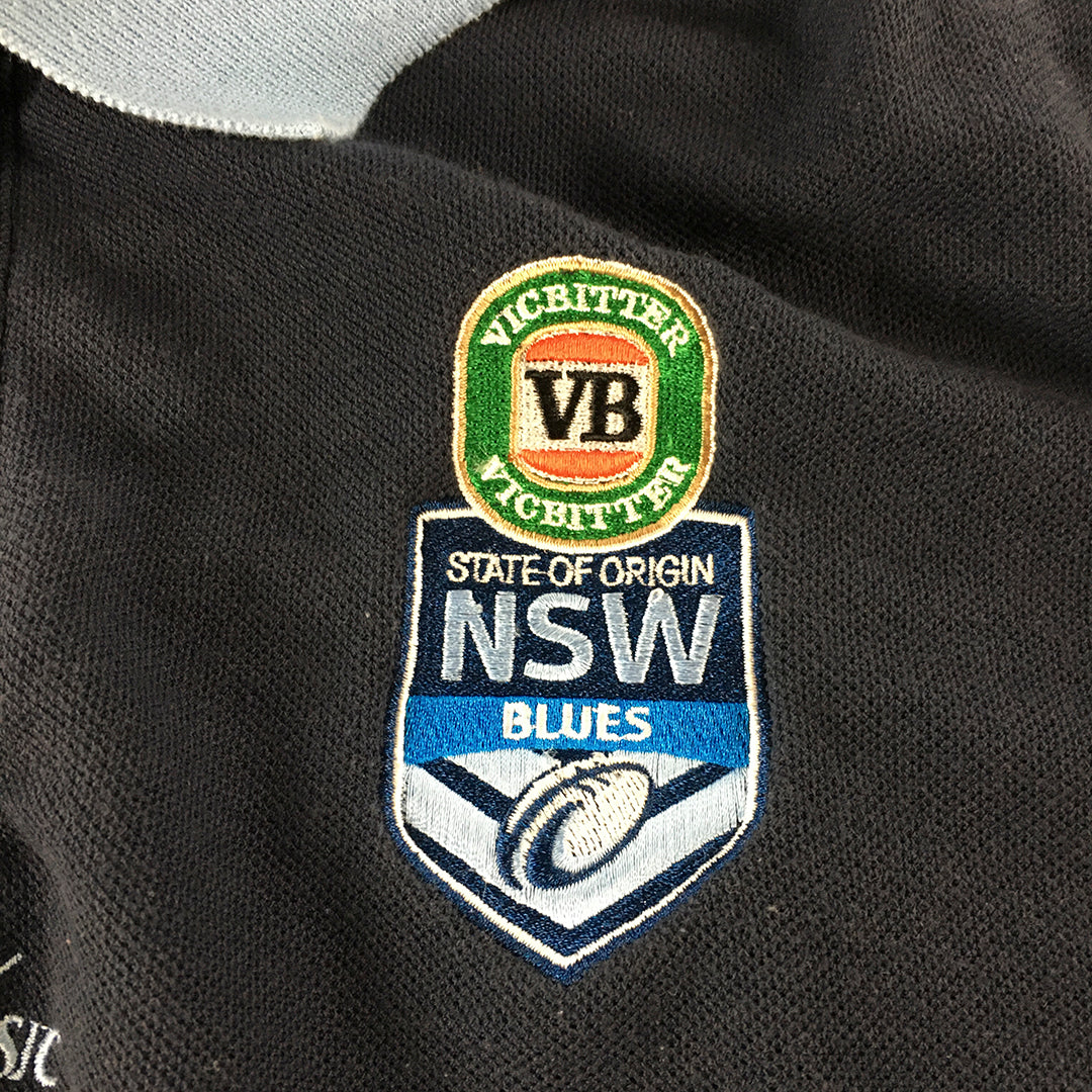 NSW Blues Mens Polo Shirt Size XL New South Wales State Of Origin NRL