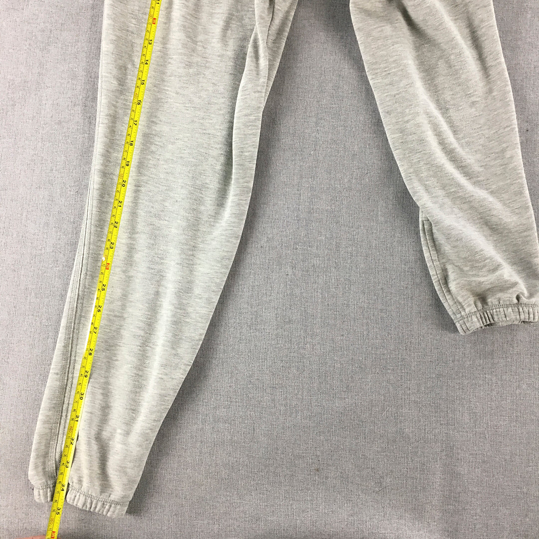 Abercrombie & Fitch Mens Tracksuit Pants Size S Grey Drawstring Elastic Waist