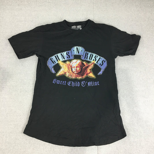 Guns N' Roses Shirt Adult Size S Black Rock Band Swwt Child O' Mine