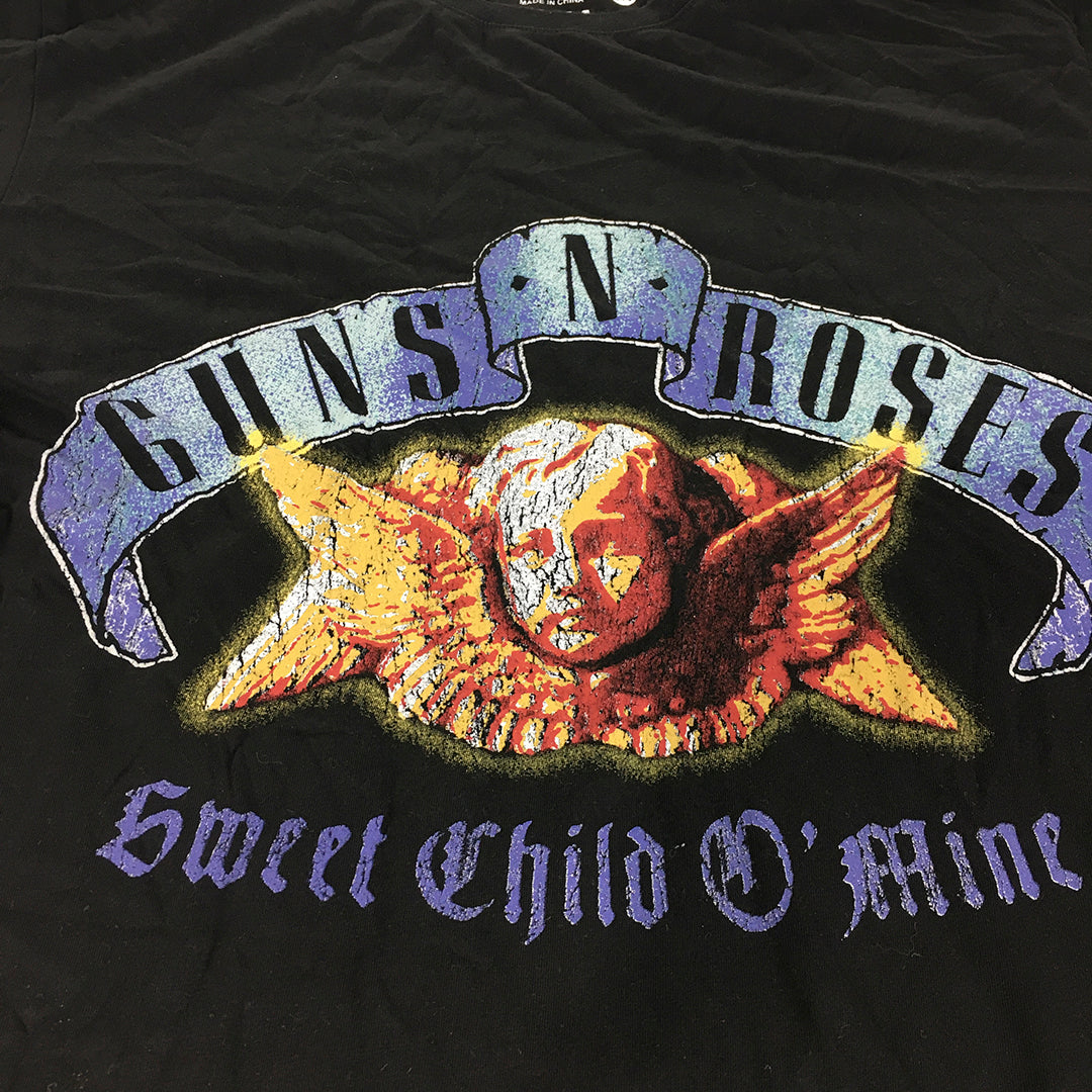 Guns N' Roses Shirt Adult Size S Black Rock Band Swwt Child O' Mine