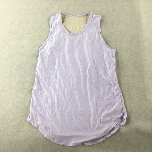 Abi And Joseph Womens Tank Top Size S Purple Sleeveless Gym Activewear Shirt