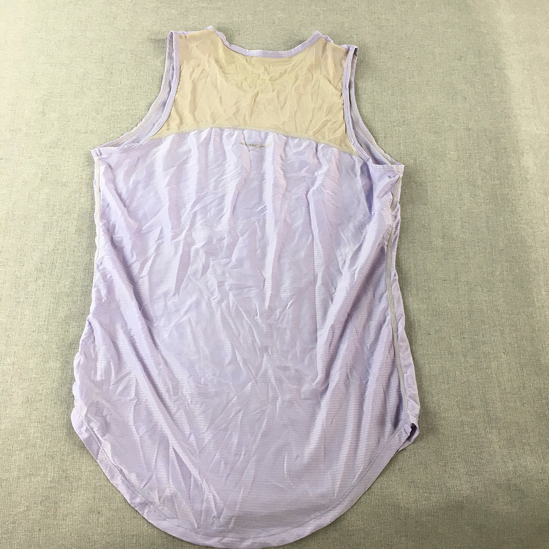 Abi And Joseph Womens Tank Top Size S Purple Sleeveless Gym Activewear Shirt