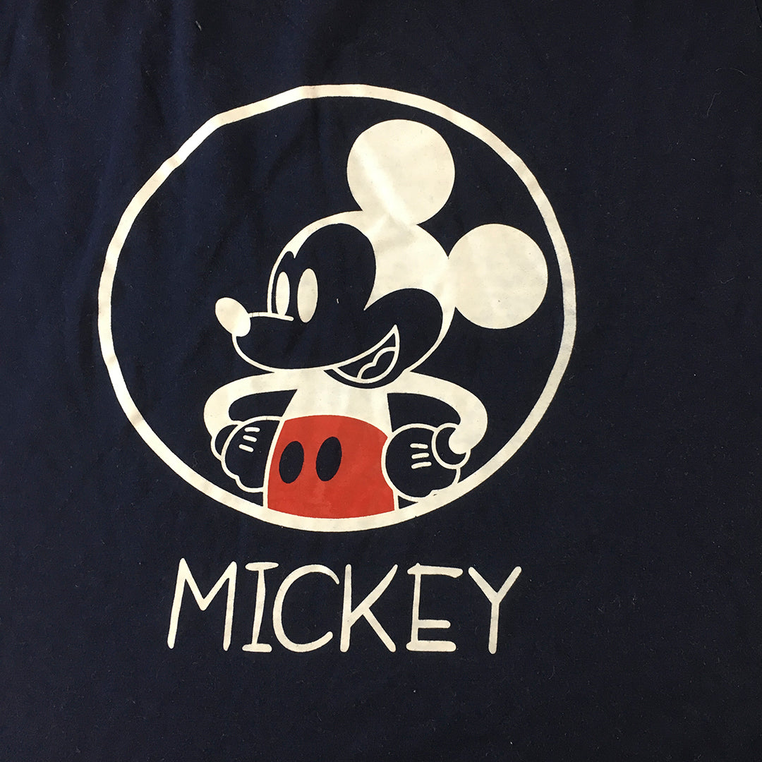 Disney Minnie Mouse Womens T-Shirt Size XS Blue Short Sleeve Top