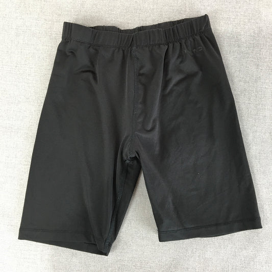 Stanno Mens Shorts Size L Black Football Soccer Elastic Waist