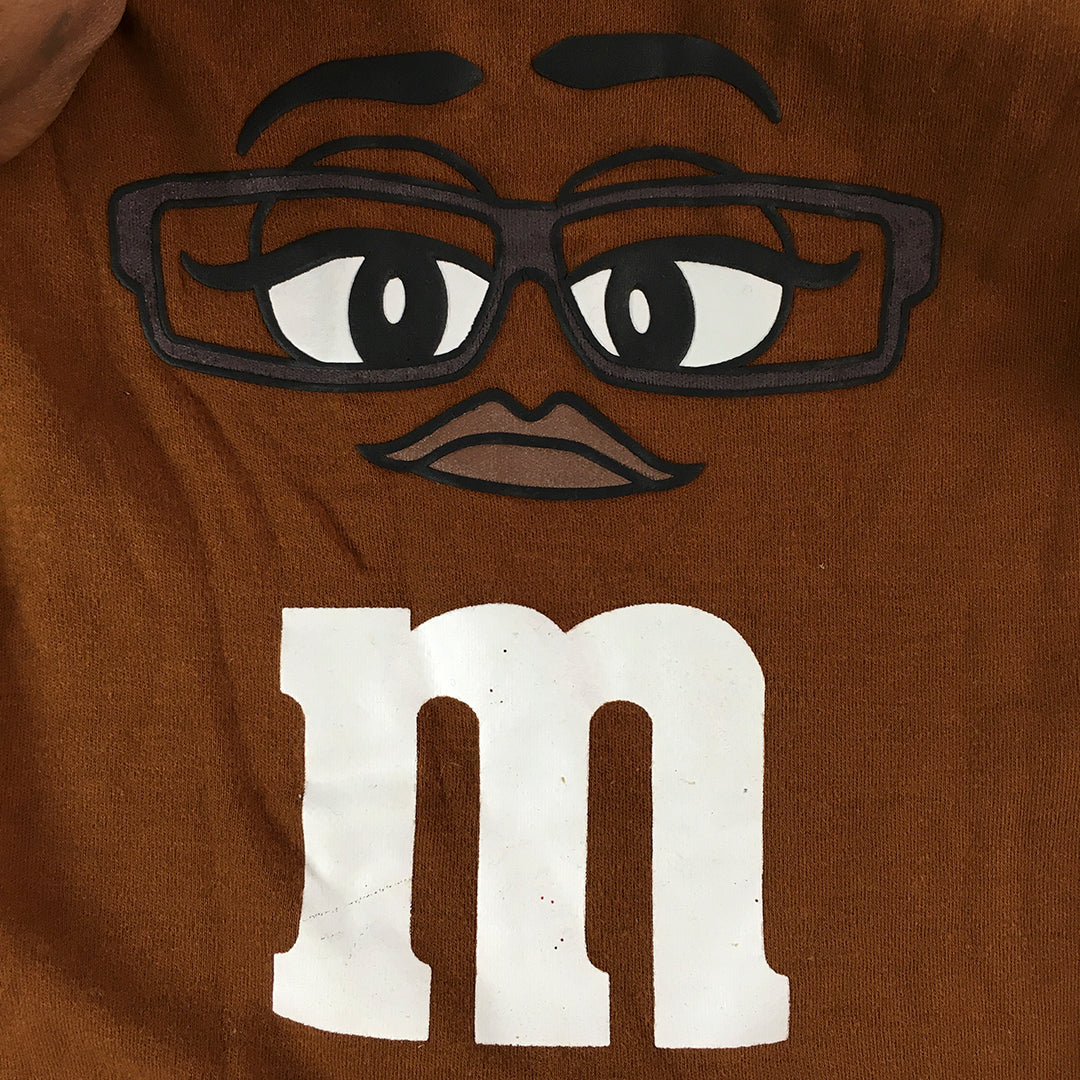 M&Ms Kids T-Shirt Size 3 Years Toddler Brown Short Sleeve Full Print Top