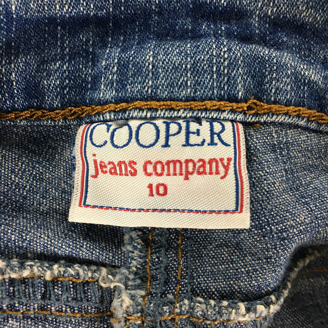 Cooper Jeans Company Womens Size 10 (W27 x L32) Blue Straight Leg Denim