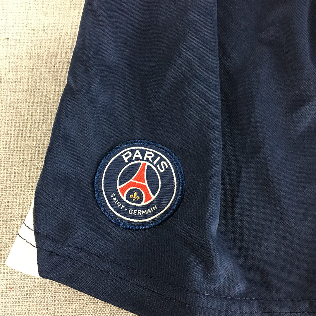 PSG Paris Saint Germain Kids Boys Shorts Size 6 - 7 Years Football