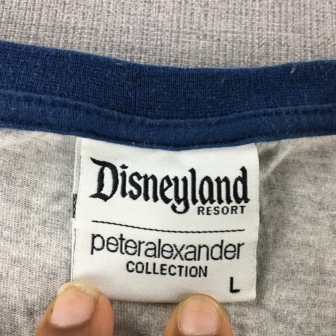 Disneyland Resort x Peter Alexander Womens Sleep Shirt Size L Mickey Mouse