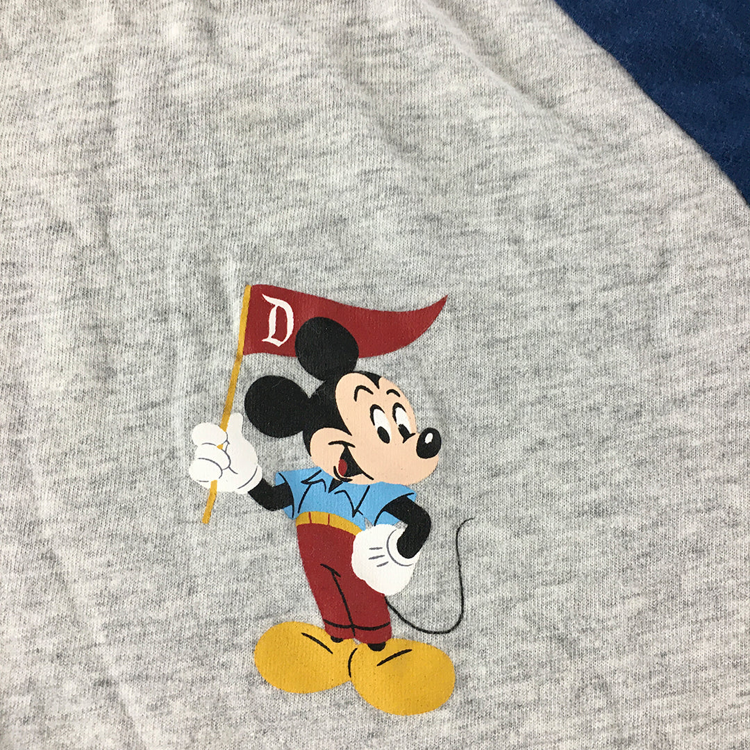 Disneyland Resort x Peter Alexander Womens Sleep Shirt Size L Mickey Mouse