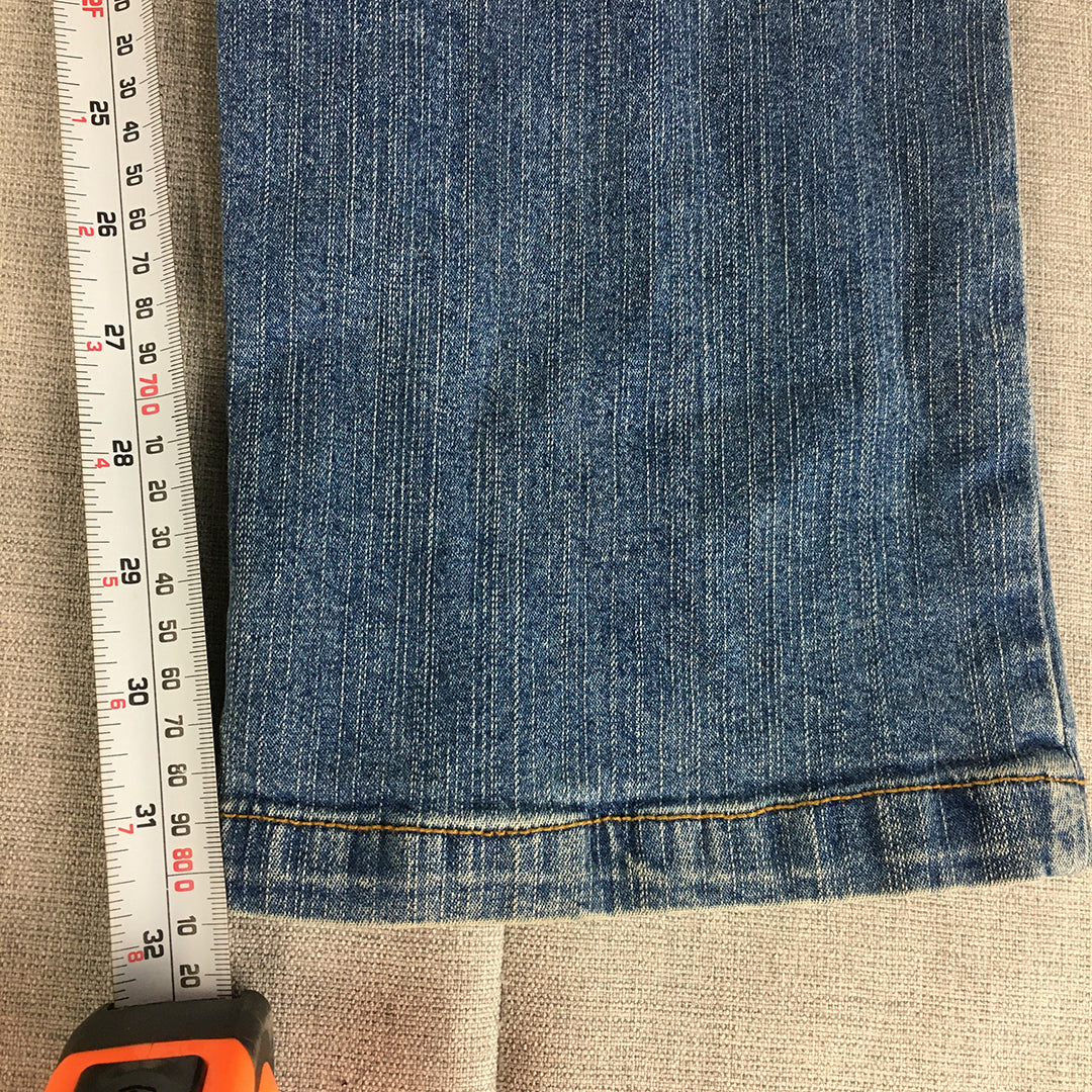 Cooper Jeans Company Womens Size 10 (W27 x L32) Blue Straight Leg Denim