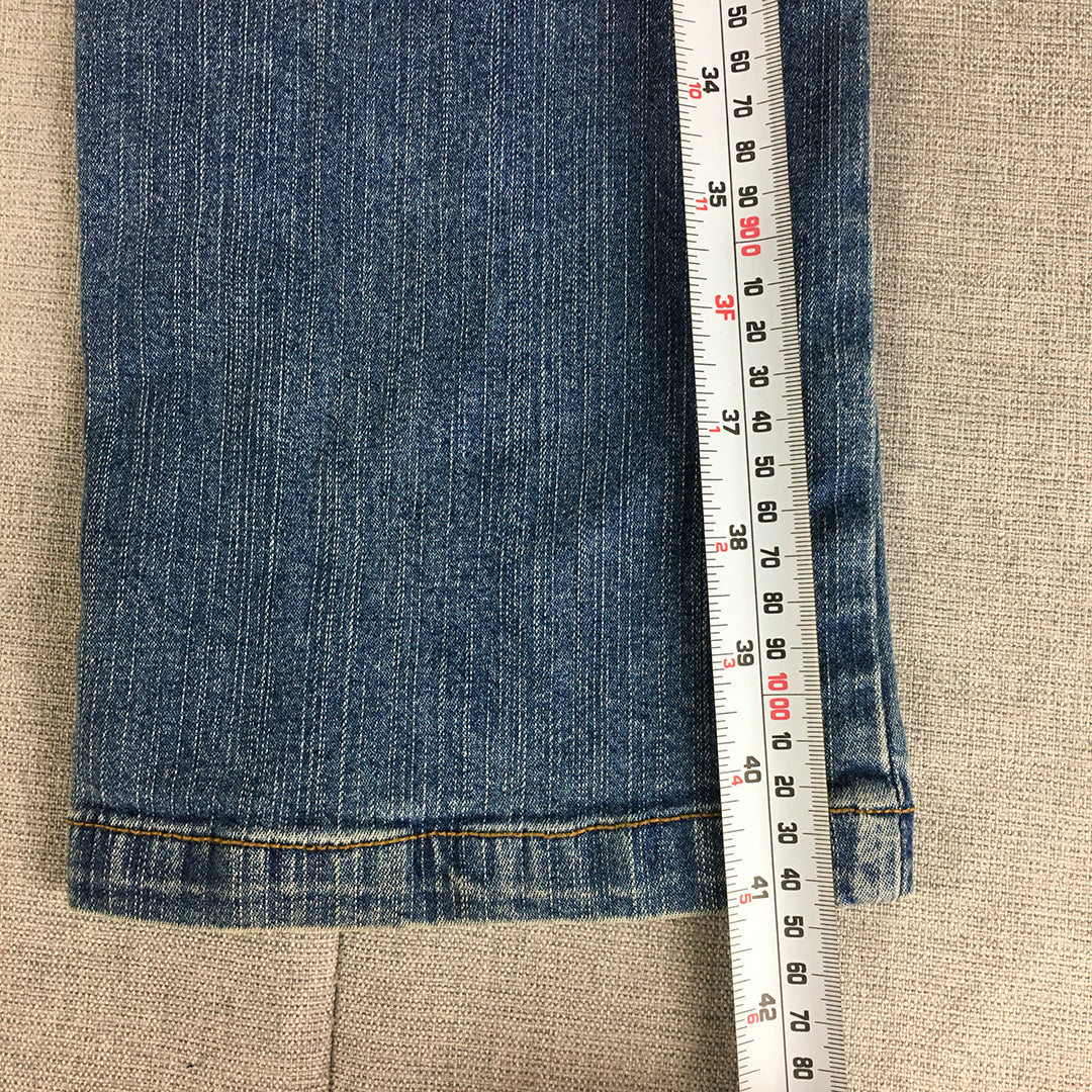 Cooper Jeans Company Womens Size 10 (W27 x L32) Blue Straight Leg Denim