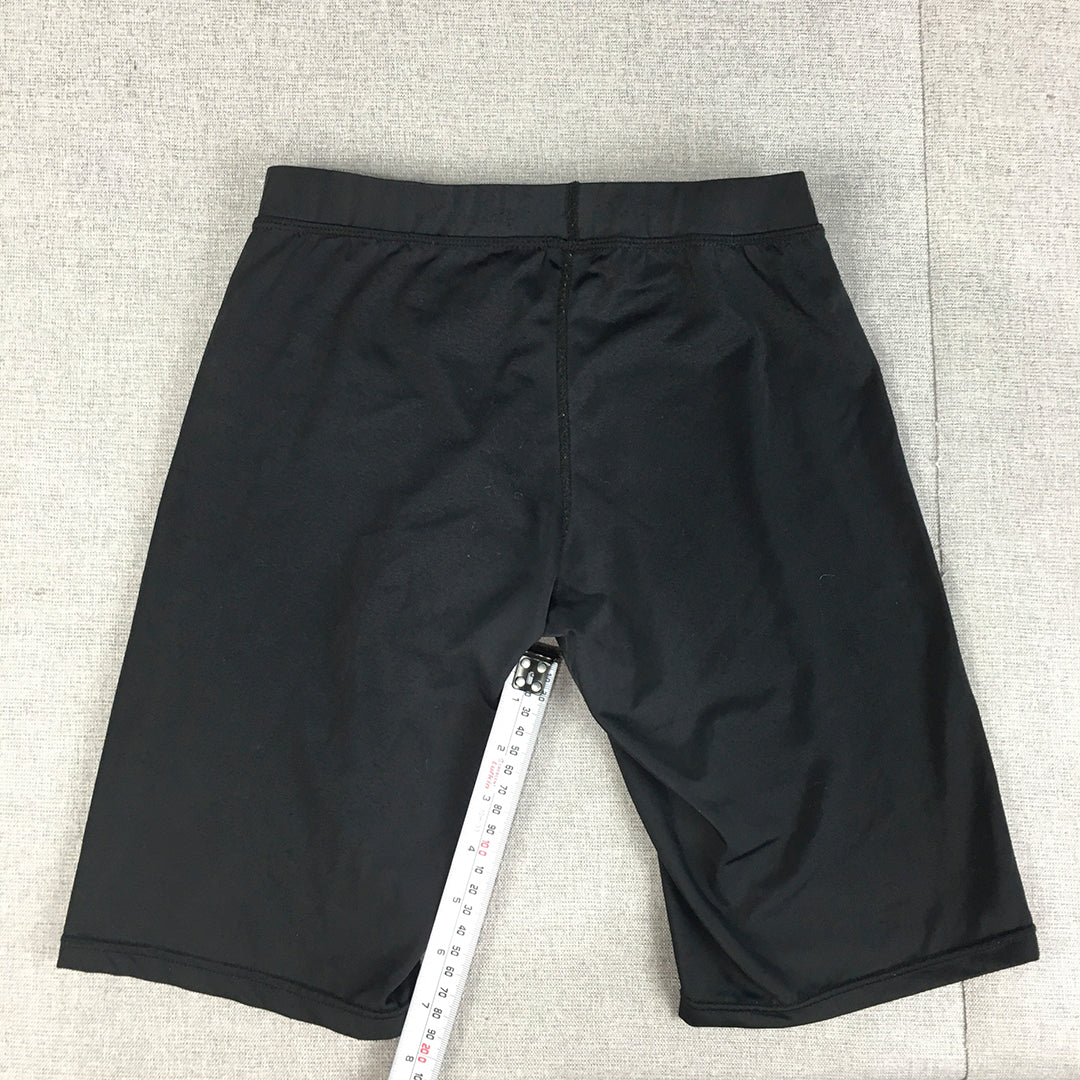 Ocean & Earth Mens Rash Shorts Size L Black Surf Swim