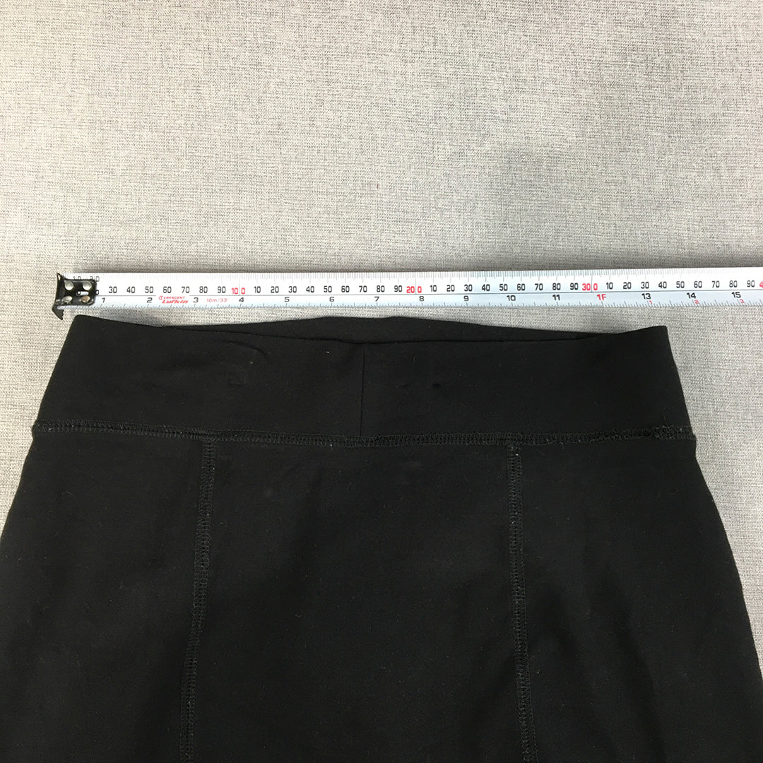 Pilgrim Womens Pencil Skirt Size 8 Black Stretch Mini