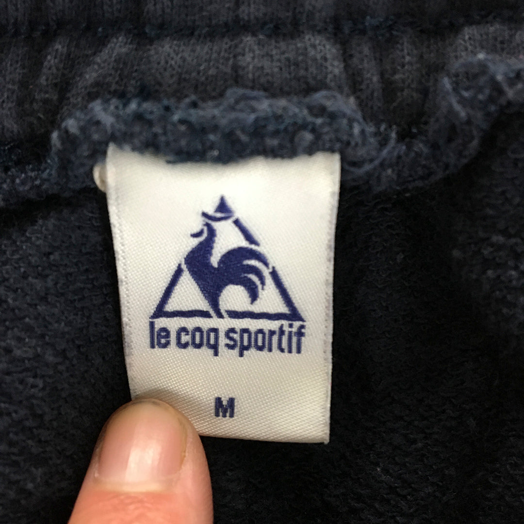 Le Coq Sportif Mens Tracksuit Pants Size M Navy Blue Drawstring Jogger