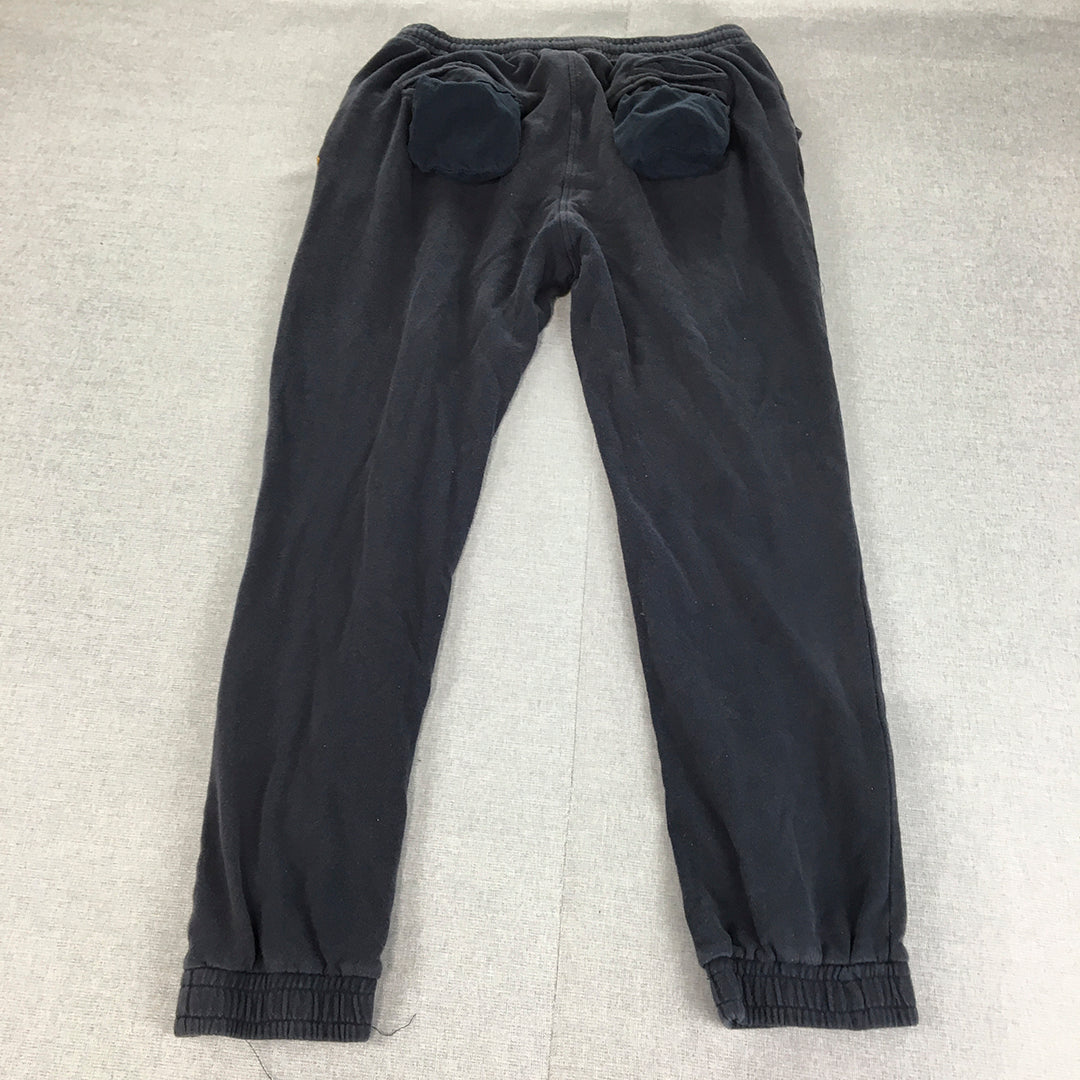 Le Coq Sportif Mens Tracksuit Pants Size M Navy Blue Drawstring Jogger