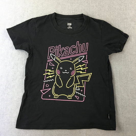 Uniqlo UTGP 2019 T-Shirt Size XS Black Pokemon Pikachu Short Sleeve