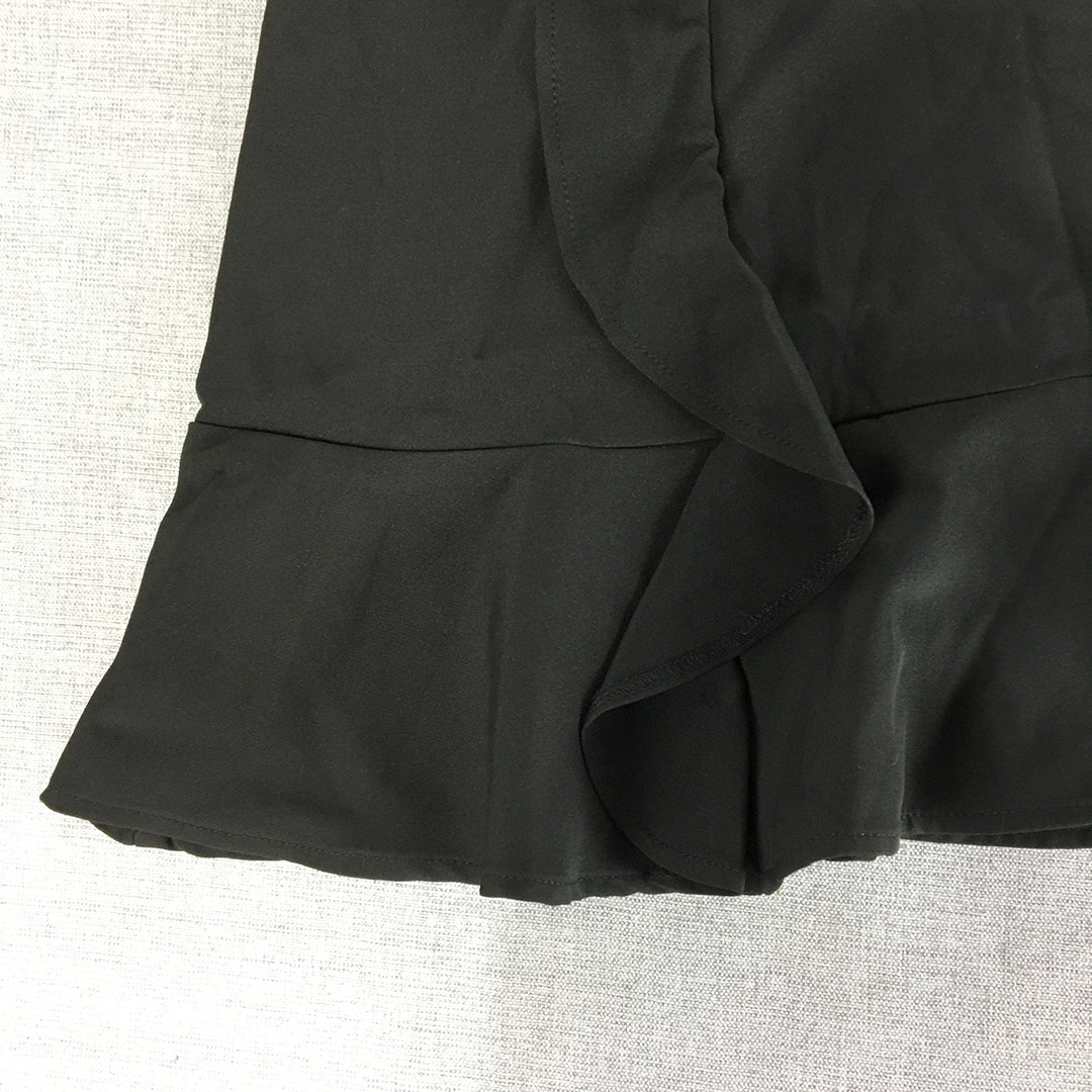 Super Natural Urban Womens Mini Skirt Size S Black Mermaid Hem A-Line