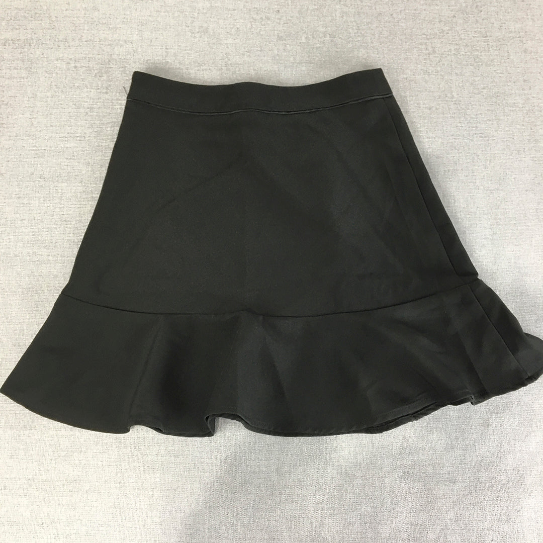 Super Natural Urban Womens Mini Skirt Size S Black Mermaid Hem A-Line