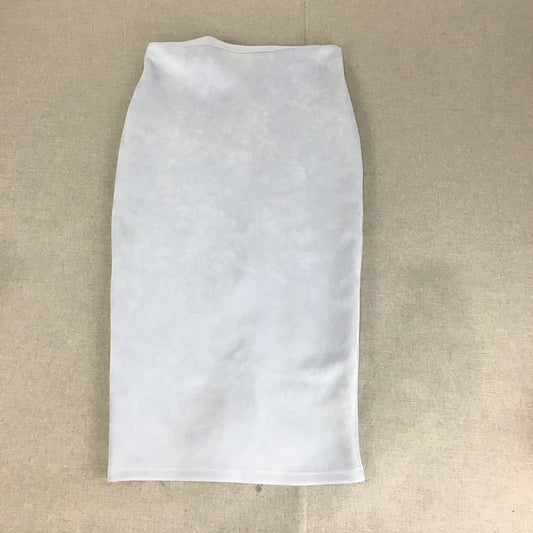 Samuume Womens Pencil Skirt Size L Blue Straight Midi