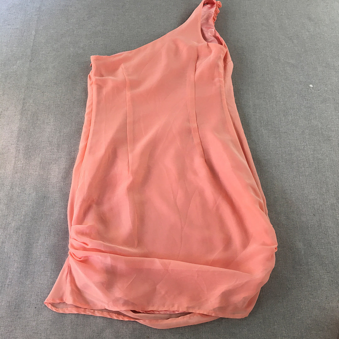 Cooper St Womens Mini Dress Size 8 Pink Sleeveless