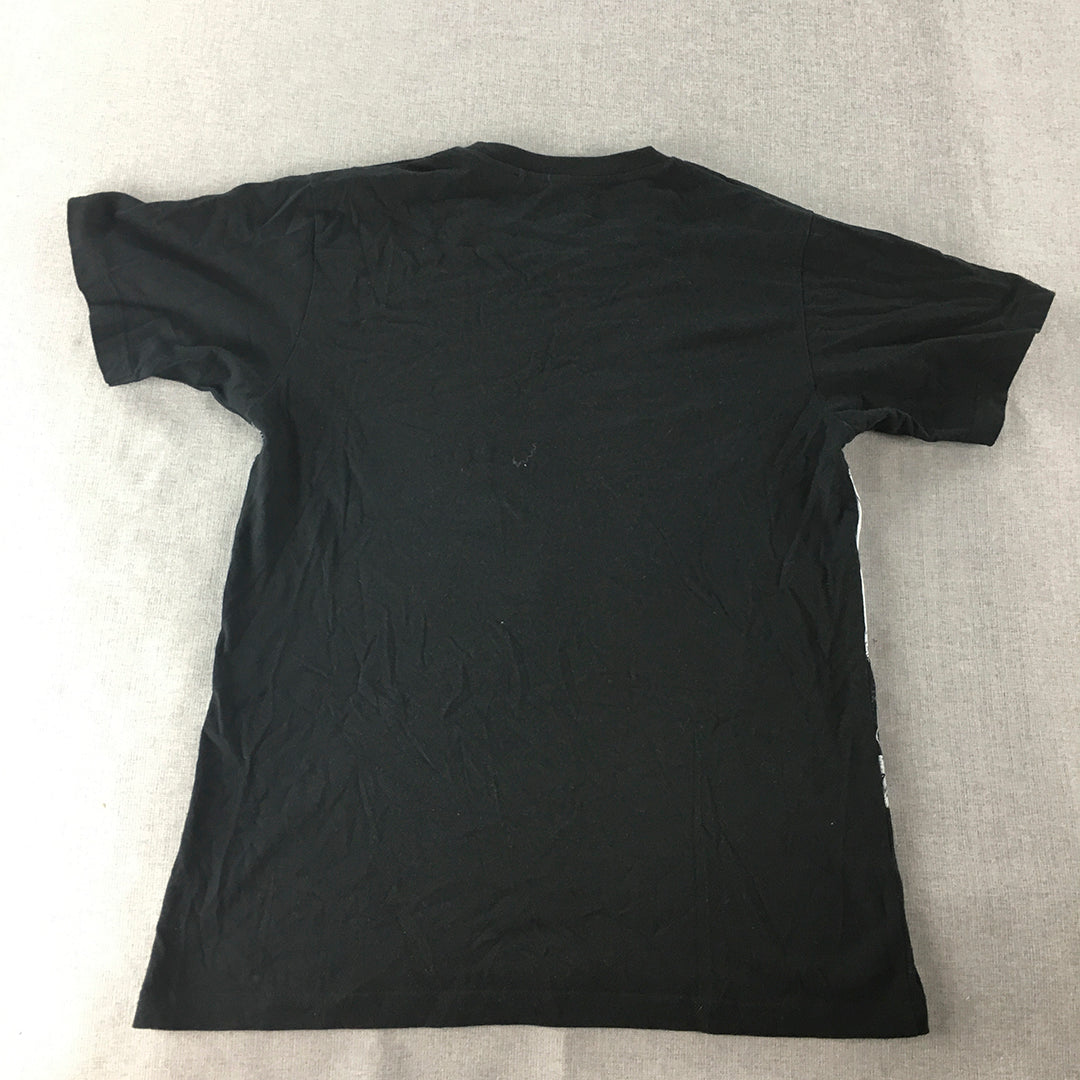 Uniqlo x Nicolas De Crecy Mens T-Shirt Size M Black Short Sleeve Tee