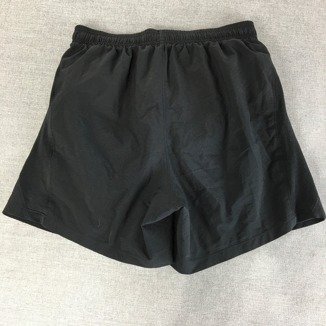 Under Armour Mens Shorts Size S Black Elastic Waist Pockets